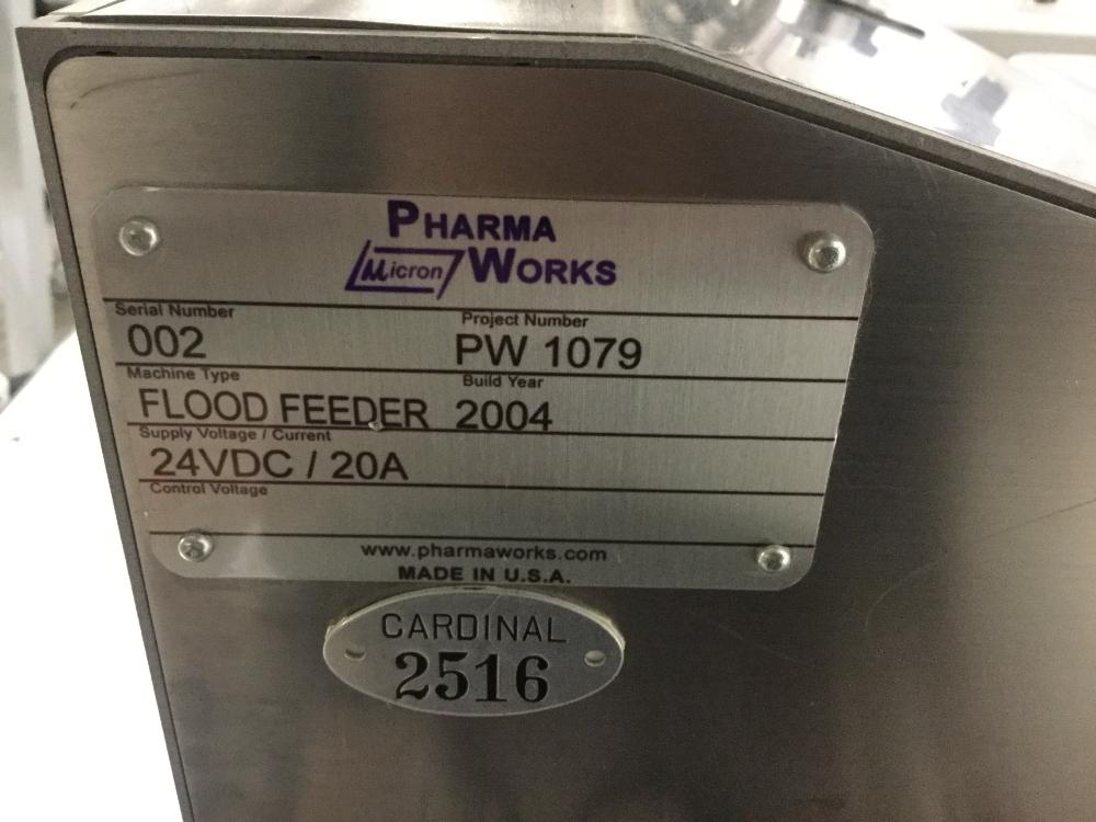 PharmaWorks Micron TF2 Flood Feeder System for Bioprocess Media Delivery