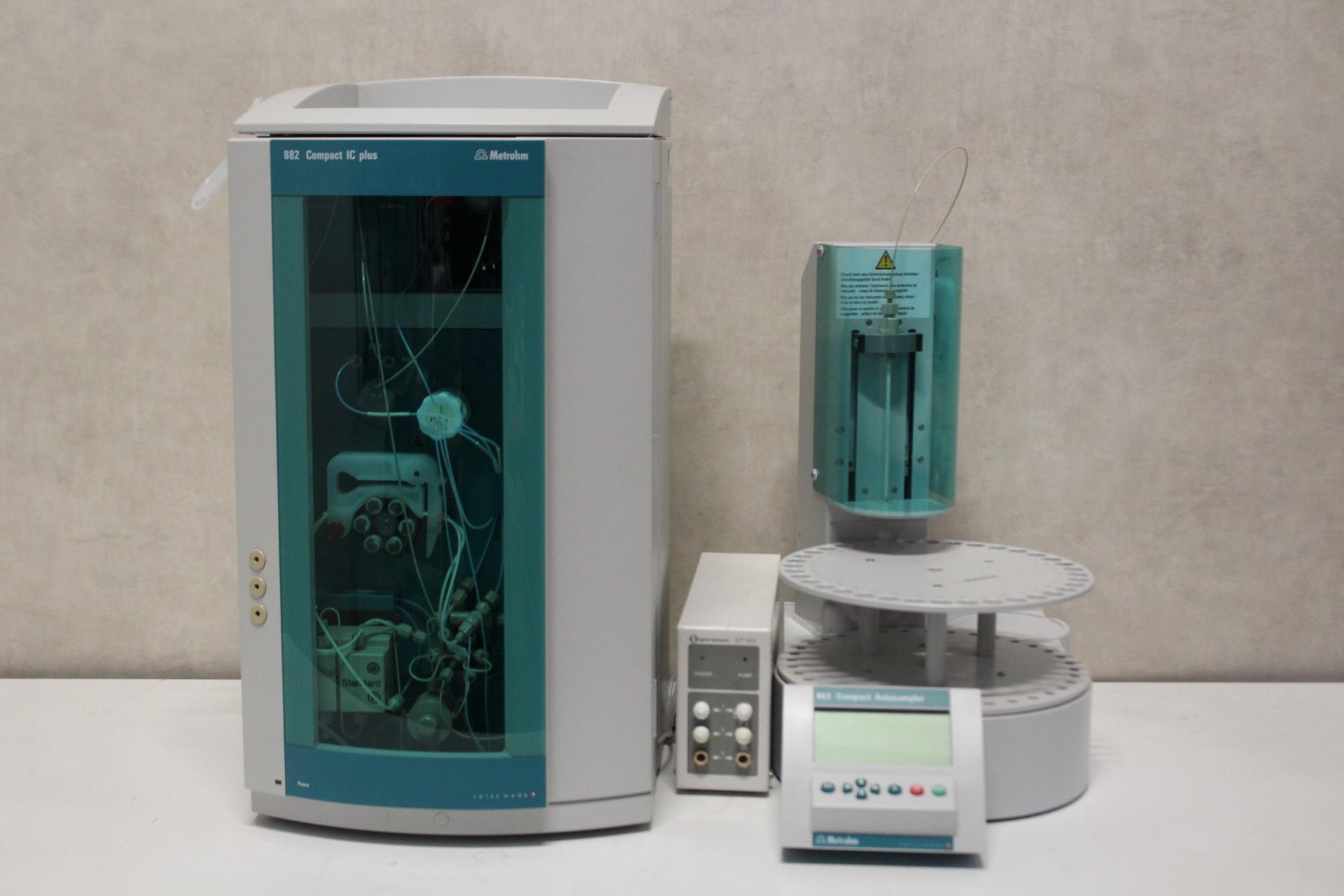 Metrohm 882 Compact IC Plus Ion Chromatograph for Anion Analysis
