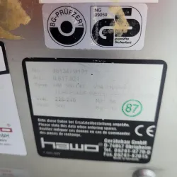 Hawo HM 500 DEL Rotary Heat Sealer, 10 of 10