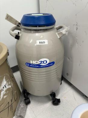 Taylor-Wharton HC20 Cryogenic Storage Dewar for Liquid Nitrogen Storage-cover