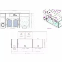 BioSpherix Xvivo System X2 Modular Isolated Workstation for Controlled Cell Culture, 6 of 14