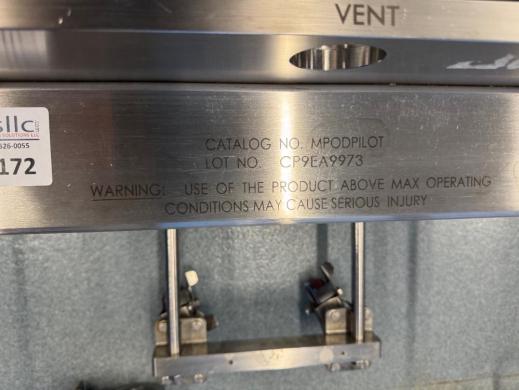 Millipore MP0DPILOT Manual Filter Cassette Holder with Hydraulic Pump-cover