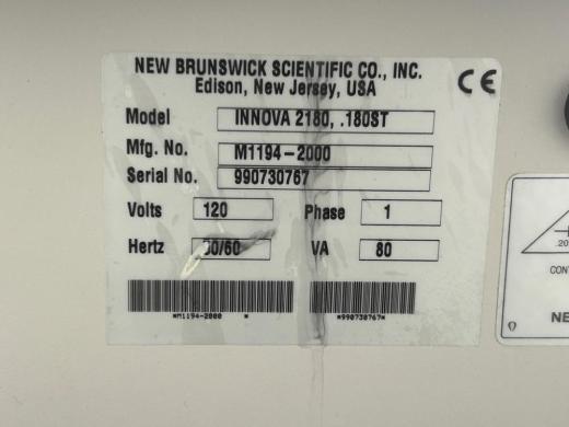 New Brunswick Innova 2180 Platform Shaker-cover