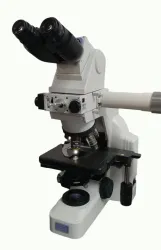Nikon E400 Compound Microscope with Dual Head Side-by-Side Bridge, 2 of 9