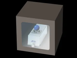A&D AD-4212B-23 Micro Weighing Module Balance, 21 g Capacity, 0.001 mg Readability, 2 of 4