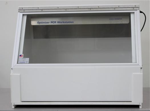 C.B.S. Scientific Optimizer PCR Workstation Model P-030-202 with UV Decontamination and Dead Air Box Design-cover
