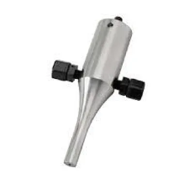 Branson Flow Thru Horn 1/2 in Diameter With Two 1/8 in NPT Ports