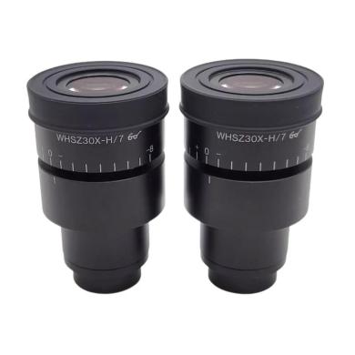 Olympus Stereo Microscope Eyepiece Pair WHSZ30X-H/7 Focusing 30x-cover