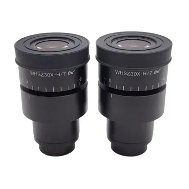 Olympus Stereo Microscope Eyepiece Pair WHSZ30X-H/7 Focusing 30x