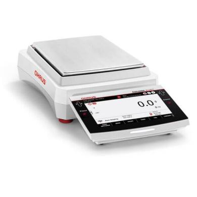 Ohaus Precision Balance EXP8201 | 8,200 g Capacity, 0.1 g Readability, Touchscreen-cover
