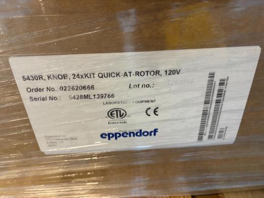Eppendorf 5430R Refrigerated Centrifuge-cover
