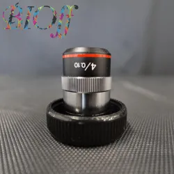 Used 4x Microscope Objective Lens, NA 0.10, SALE/5594, 2 of 3
