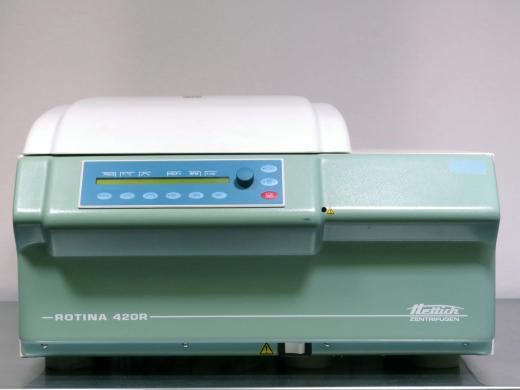 Hettich Rotina 420R Refrigerated Centrifuge, Cat. #: 4706-20-cover