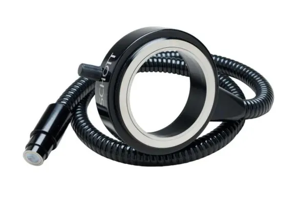 Schott Universal Ringlight 47-62mm Vertical Exit A08620 for Microscope and Camera Objectives