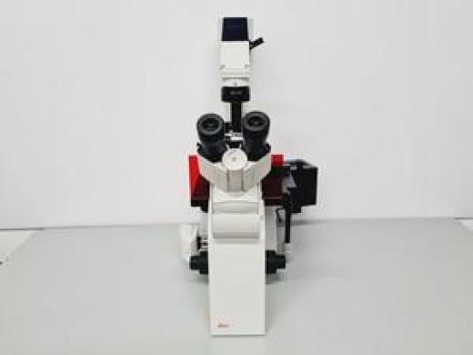 Leica DMIRB Inverted Microscope With 5 Objectives & EBQ 100 PSU Lab-cover