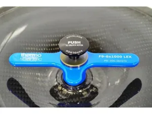 Thermo Scientific Fiberlite F9-6x1000 LEX Fixed-Angle Rotor with Auto-Lock for Sorvall LYNX 6000 Centrifuge, 6 of 8