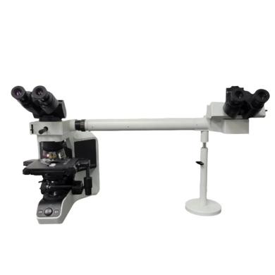 Olympus BX43 Microscope with Fluorite Objectives, Trinocular Head, and Dual Bridge for Pathology-cover
