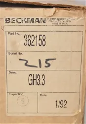 Beckman GH-3.3 (PTS-2000) Swing-Out Rotor for Allegra 6 Centrifuges (80 x 15 mL), 6 of 6