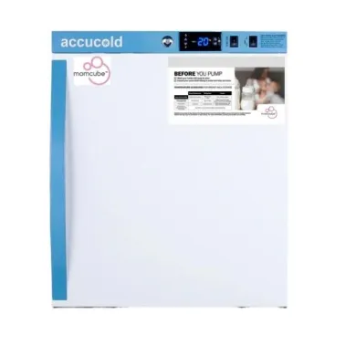 Accucold AFZ1PVMC Momcube 1.4 Cu.Ft. Breast Milk Storage Freezer with Precise Temperature Control