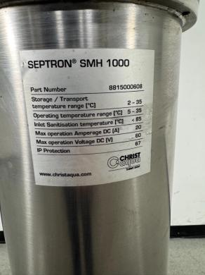 Christaqua Septron SMH 1000 Stainless Steel Water Treatment Module with Electrical and Fluidic Interfaces-cover