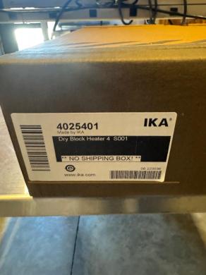 IKA Dryblock Heater 4 Model 4025401 for Precise Laboratory Temperature Control-cover