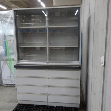 Oriental 3752-2 Chemical and Drug Storage Cabinet with Sliding Doors and Drawers 1200×500×1800 mm-cover