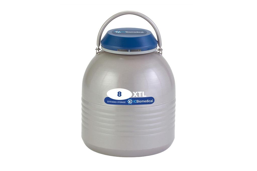 Taylor Wharton XTL8 Cryogenic Sample Storage Freezer with 6 Canisters (750 x 1/2 cc Straws Capacity)
