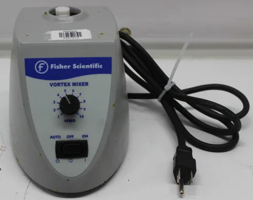 Fisher Scientific Mini Vortex Mixer 02215365 with Variable Speed 300-3,200 RPM