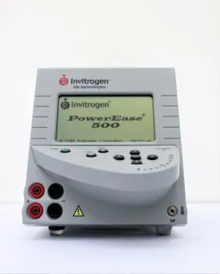 Invitrogen PowerEase 500 Electrophoresis Power Supply 100-120V 50/60Hz 500mA