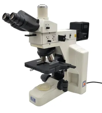Nikon ME600 Metallurgical Microscope with Polarization and Trinocular Head