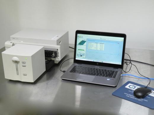 Agilent 8453 G1103A UV-Vis Diode-Array Spectrophotometer with G1120A Multicell Transport-cover