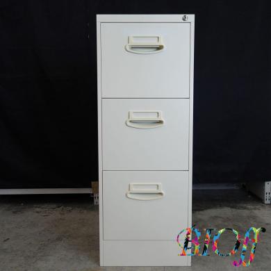 PLUS Quest A4 Filing Cabinet, 3-Drawer, 39 × 62 × 104 cm-cover