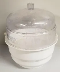 Bel-Art Space Saver F42025-0000 Plastic Vacuum Desiccator (240mm ID), 3 of 8