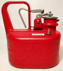 Eagle 1510 1/2 Gallon HDPE Laboratory Safety Can, 2 of 6