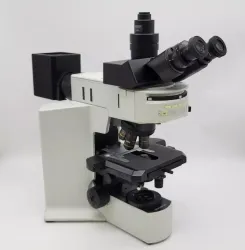 Olympus BX51 Metallurgical Reflected Light Microscope with Trinocular Head, 3 of 9