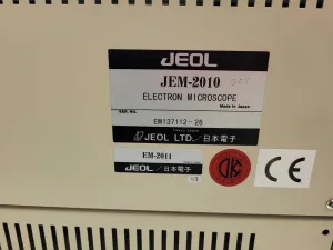 JEOL JEM2011 Transmission Electron Microscope for Spares, 12 of 46