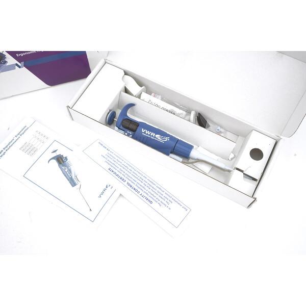 VWR EHP Signature Single-Channel Adjustable Volume Pipettor 10-100 µL Model 89079-968