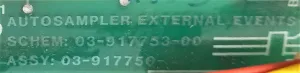 Varian 03-917750-00 PCB Board for GC Autosampler External Events, 6 of 7