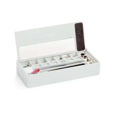 Radwag F1 Mass Standard - Knob Weights With Adjustment Chamber, Set (1 mg - 5 g), Plastic Box