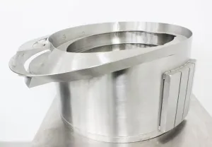 R-Tech Vibratory Bowl Feeder for Parts Handling, Variable-Amplitude Control, Stainless Steel/Aluminum, 9 of 9