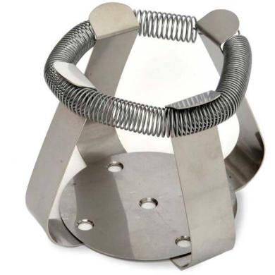 Ohaus 1 Liter Stainless Steel Erlenmeyer Flask Clamp-cover