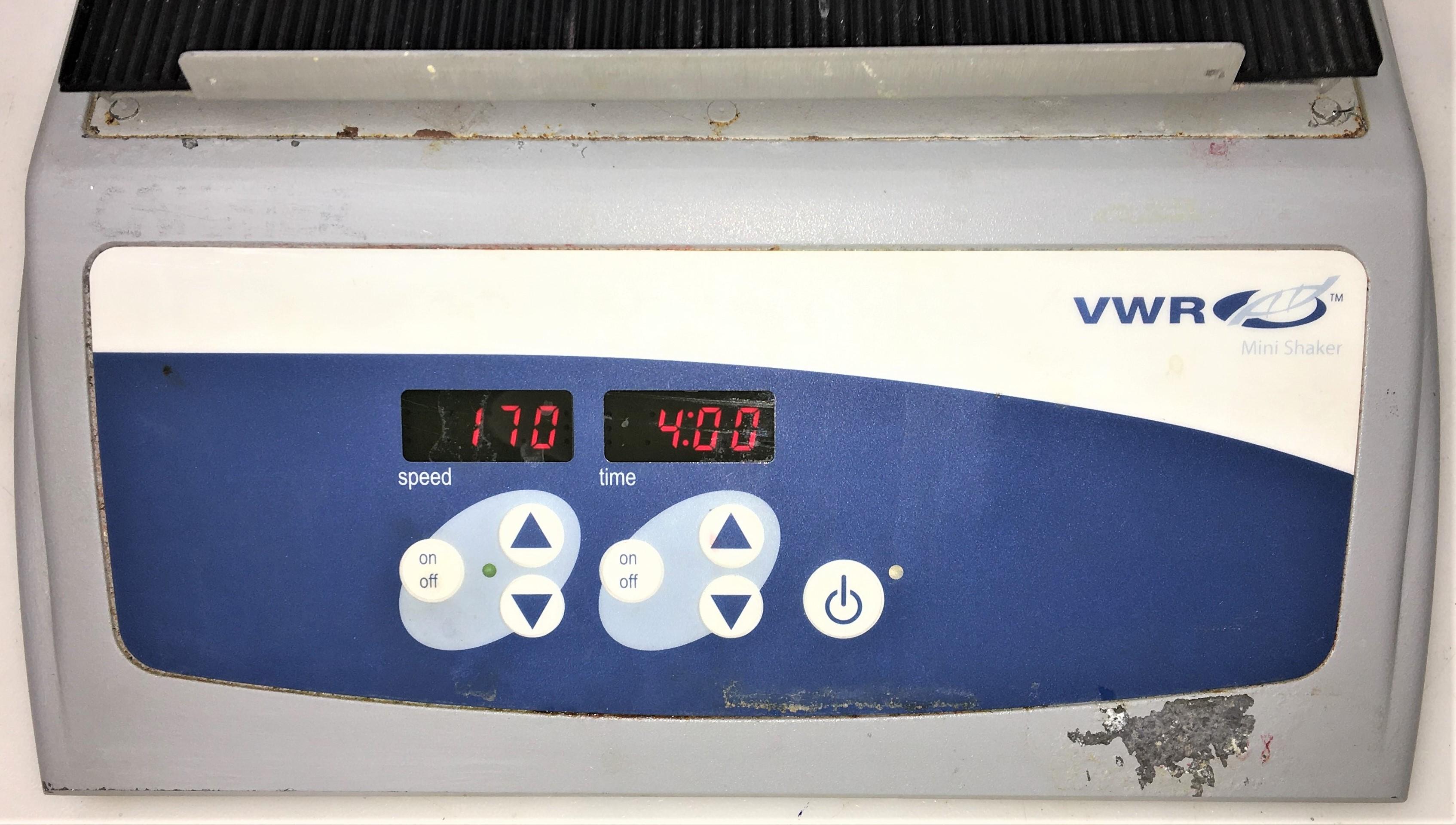 VWR Mini 980125 Variable-Speed Orbital Shaker with Timer and LED Display
