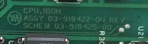 Varian 03-918422-00 CPU IBDH Motherboard for Varian Star 3400 Gas Chromatograph, 2 of 9