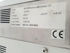 Milestone RHS-1 Microwave Vacuum Histoprocessor, 4 of 16
