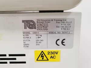 TecQuipment GH5.0 Centrifugal Pump Test Set for Fluid Mechanics Analysis, 7 of 18