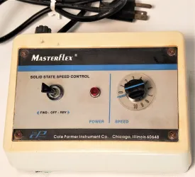 Cole-Parmer Masterflex 7144-05 Pump Drive with MICROPUMP 200-000 Head and Speed Control, 2 of 11