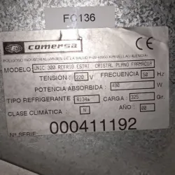 Comersa UNIC 300 Pharmaceutical Refrigerator, 6 of 7