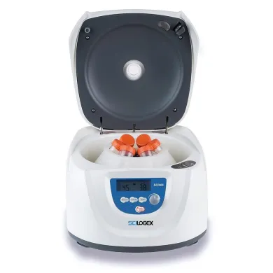 Scilogex SCI406 LCD Digital Clinical Centrifuge, with rotor 19100197; 6 x 15ml and 6 x 50ml capacity