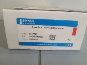 HANNA HI97713 Phosphate Photometer, 2.50 mg/L, 3 of 3