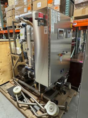 Sani-Matic Stainless Steel CIP Skid with Integrated Control Panel and Pump Assembly-cover